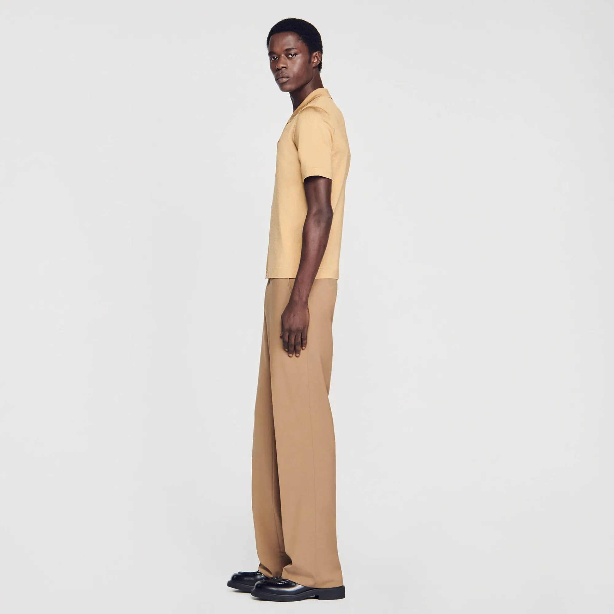 Homem Sandro Paris Camisa De Manga Curta