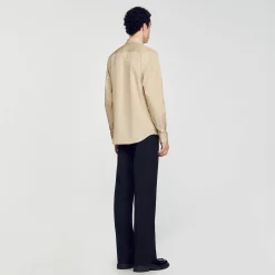 Homem Sandro Paris Camisa De Manga Longa