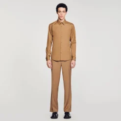 Homem Sandro Paris Camisa De Manga Longa