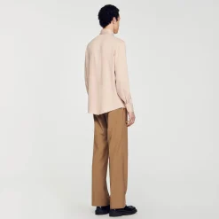 Homem Sandro Paris Camisa Fluida