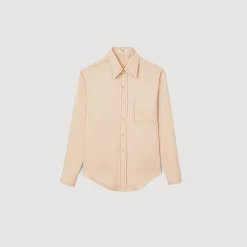 Homem Sandro Paris Camisa Fluida