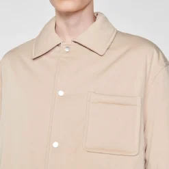 Homem Sandro Paris Camiseta Acolchoada