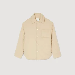 Homem Sandro Paris Camiseta Acolchoada