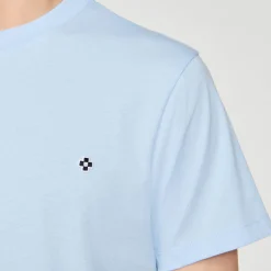 Homem Sandro Paris Camiseta Com Patch Cruzado Quadrado