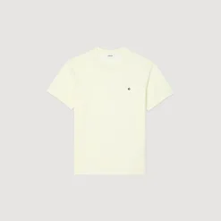 Homem Sandro Paris Camiseta Com Patch Cruzado Quadrado