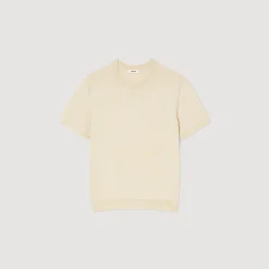 Homem Sandro Paris Camiseta De Malha