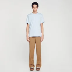 Homem Sandro Paris Camiseta De Manga Curta