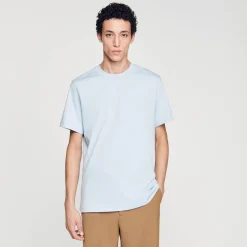 Homem Sandro Paris Camiseta De Manga Curta