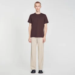 Homem Sandro Paris Camiseta De Manga Curta