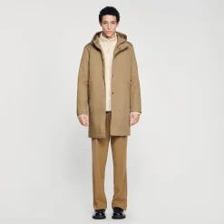 Homem Sandro Paris Capa De Chuva Mac