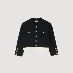 Mulheres Sandro Paris Cardiga De Camisa