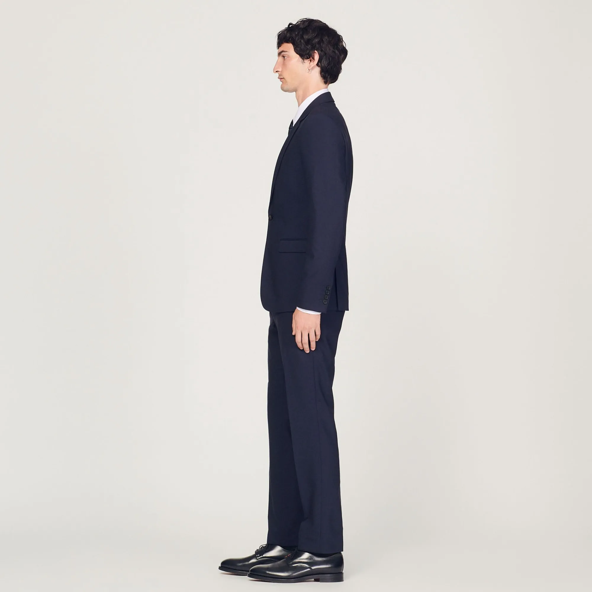 Homem Sandro Paris Casaco Classico De La