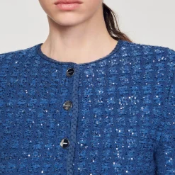 Mulheres Sandro Paris Casaco Curto