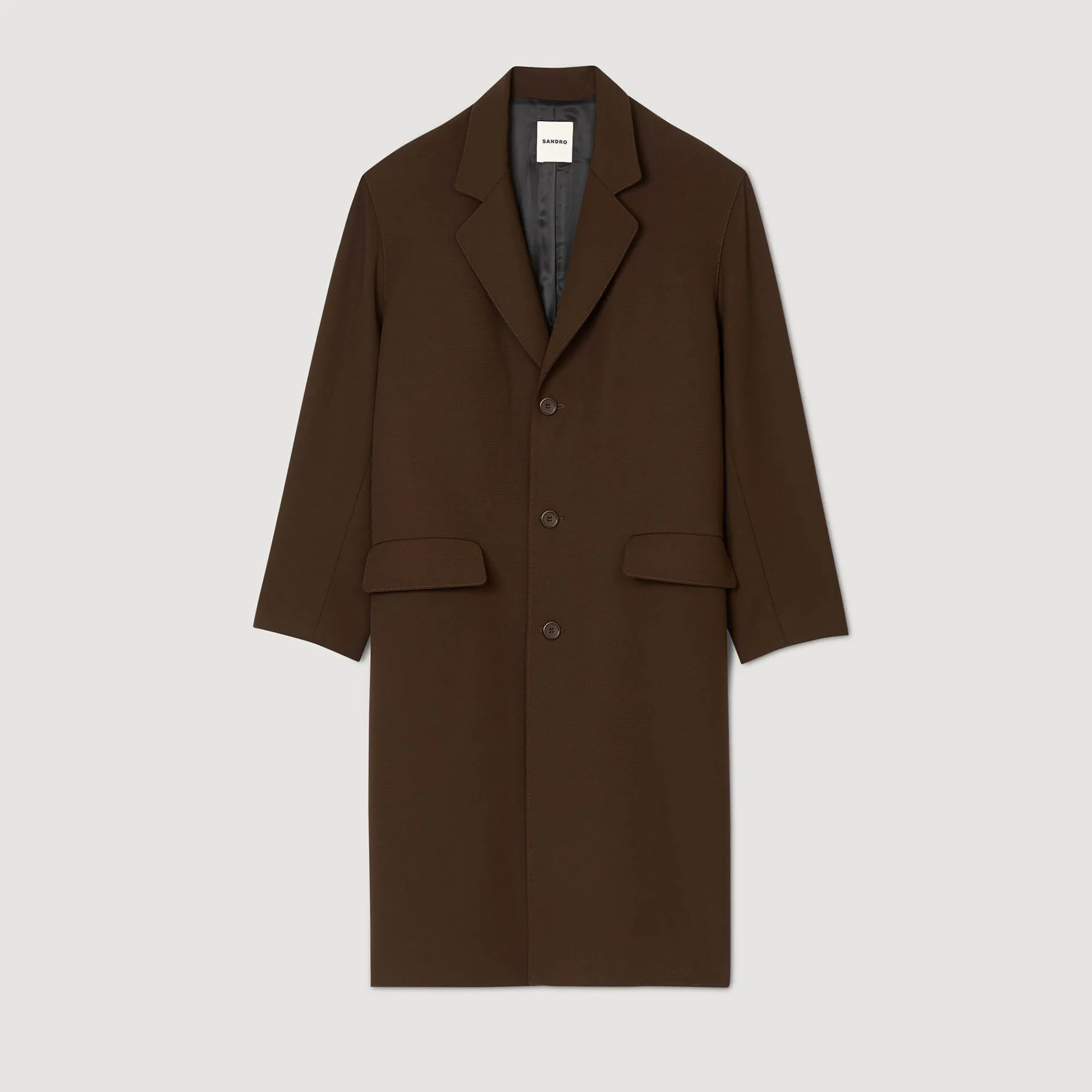 Homem Sandro Paris Casaco De La