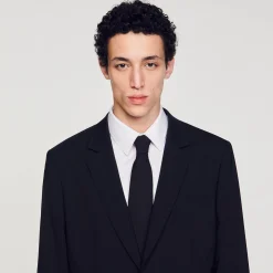 Homem Sandro Paris Casaco De La Virgem