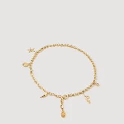 Mulheres Sandro Paris Cinto De Strass Com Borlas