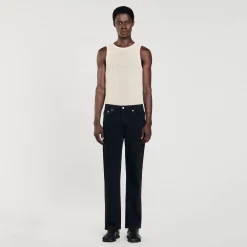 Homem Sandro Paris Corte Reto De Cowboy