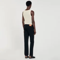 Homem Sandro Paris Corte Reto De Cowboy