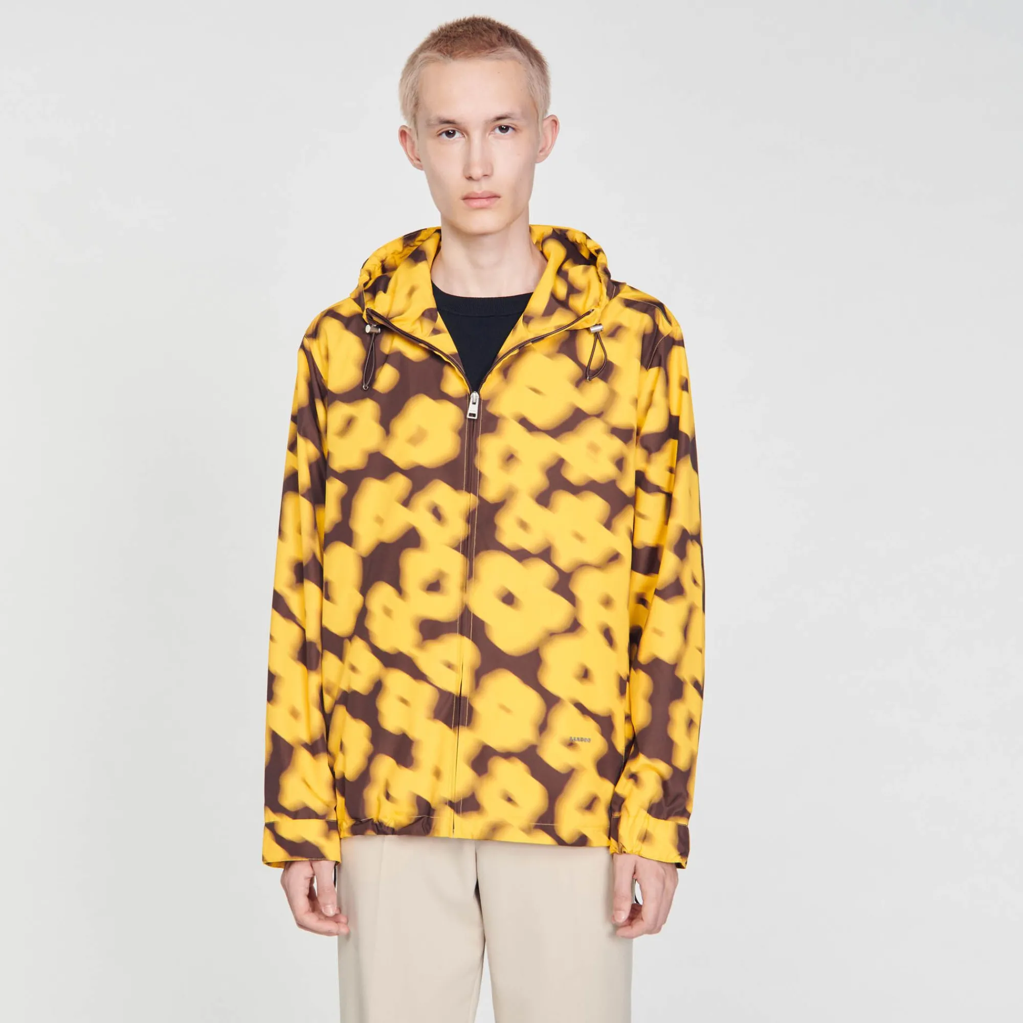 Homem Sandro Paris Jaqueta Com Estampa Floral