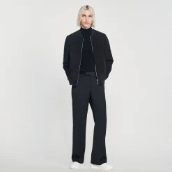 Homem Sandro Paris Jaqueta De Camurca