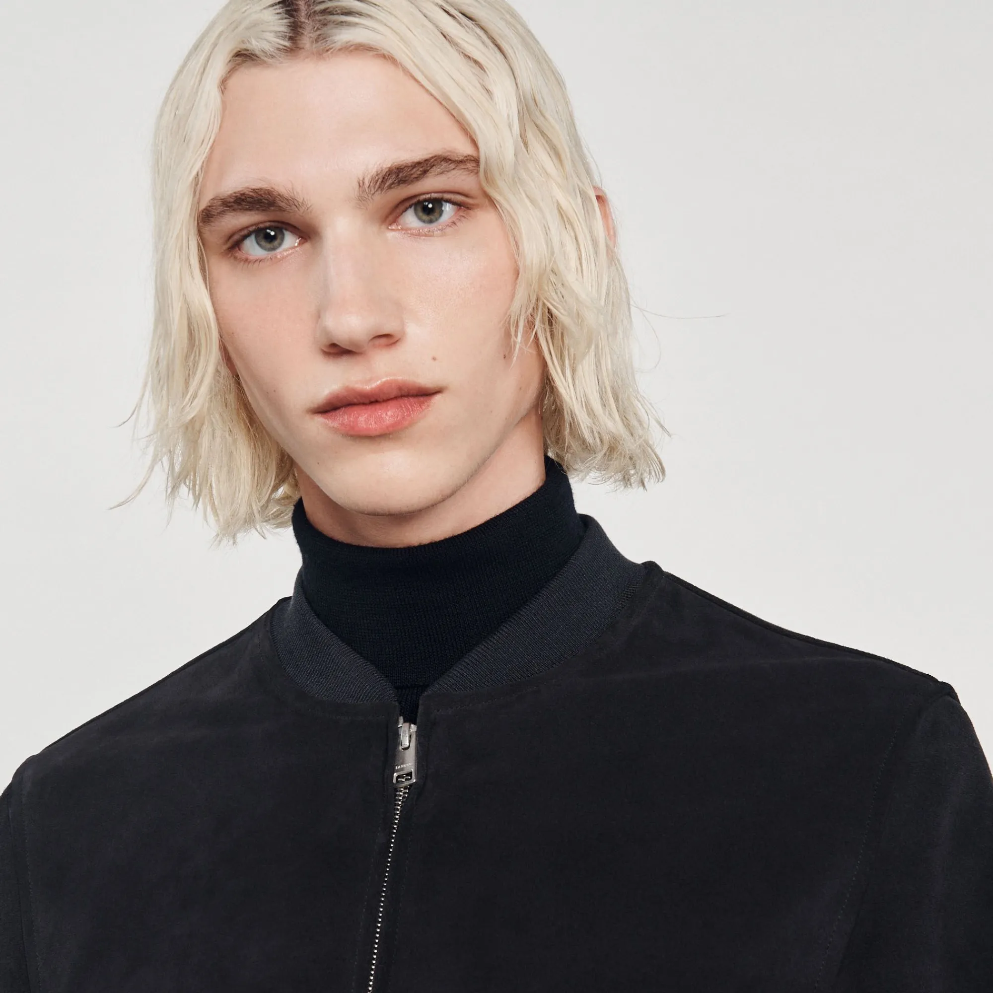 Homem Sandro Paris Jaqueta De Camurca