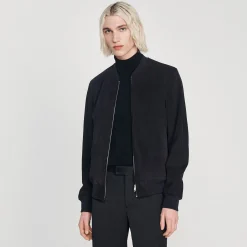 Homem Sandro Paris Jaqueta De Camurca