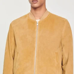 Homem Sandro Paris Jaqueta De Camurca