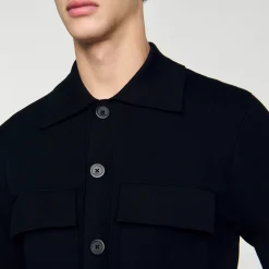 Homem Sandro Paris Jaqueta De Malha