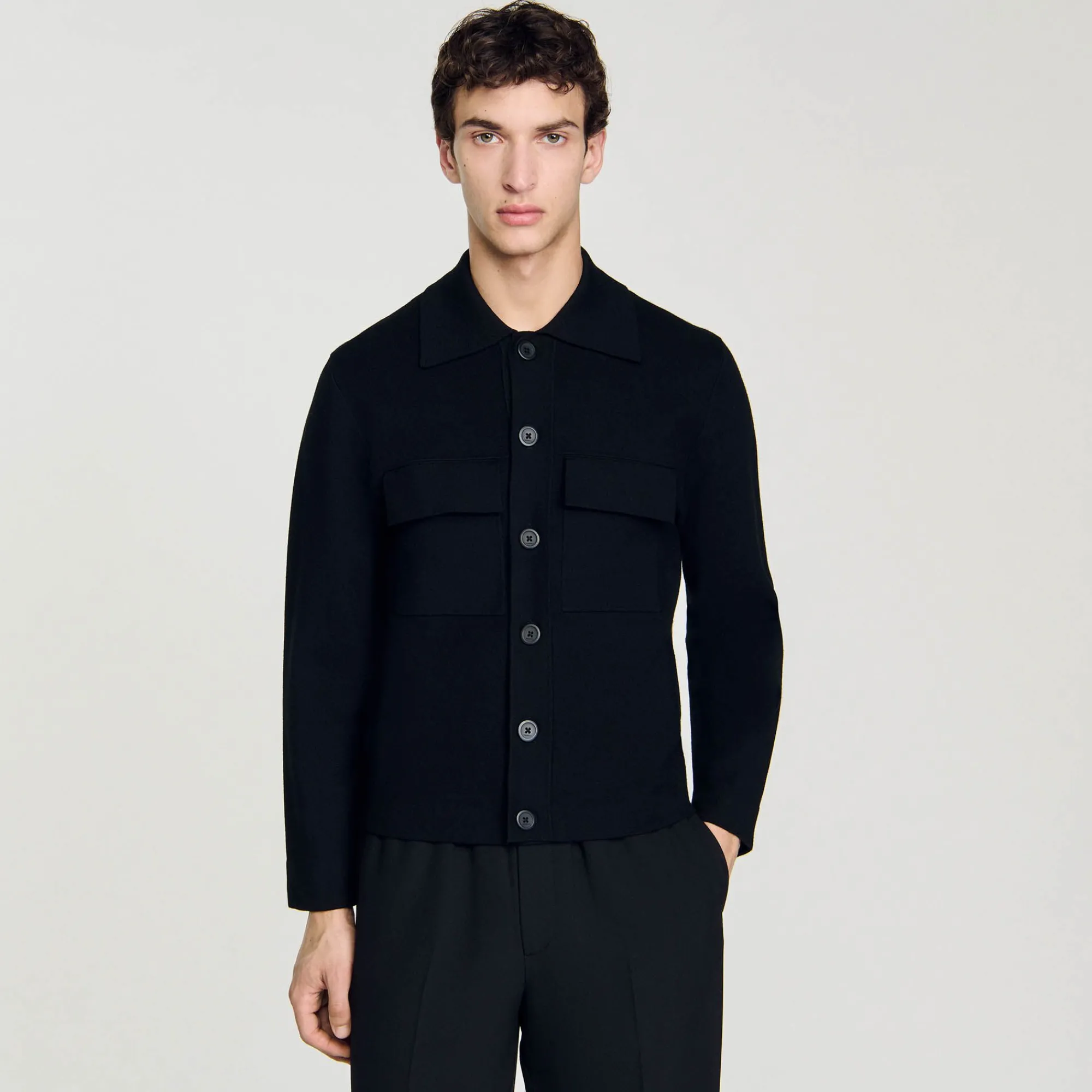 Homem Sandro Paris Jaqueta De Malha