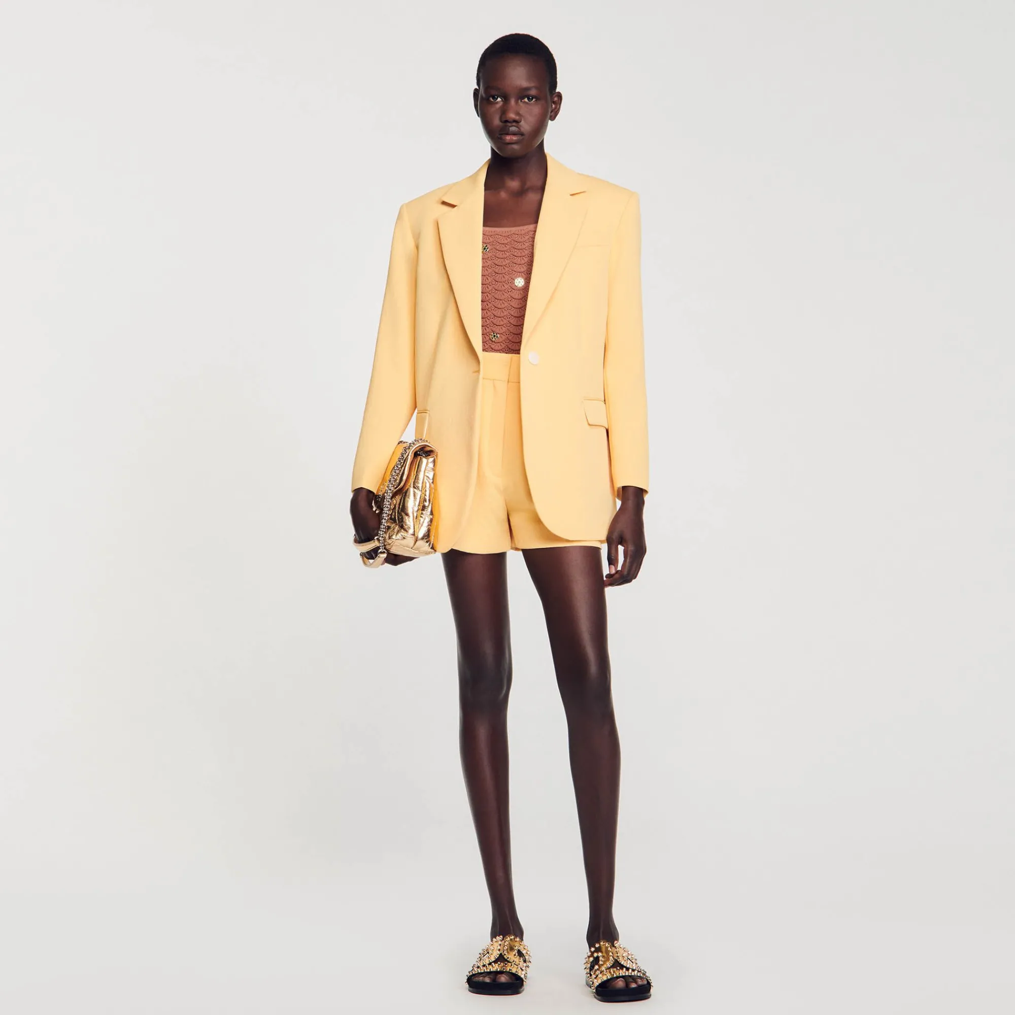 Mulheres Sandro Paris Jaqueta De Terno