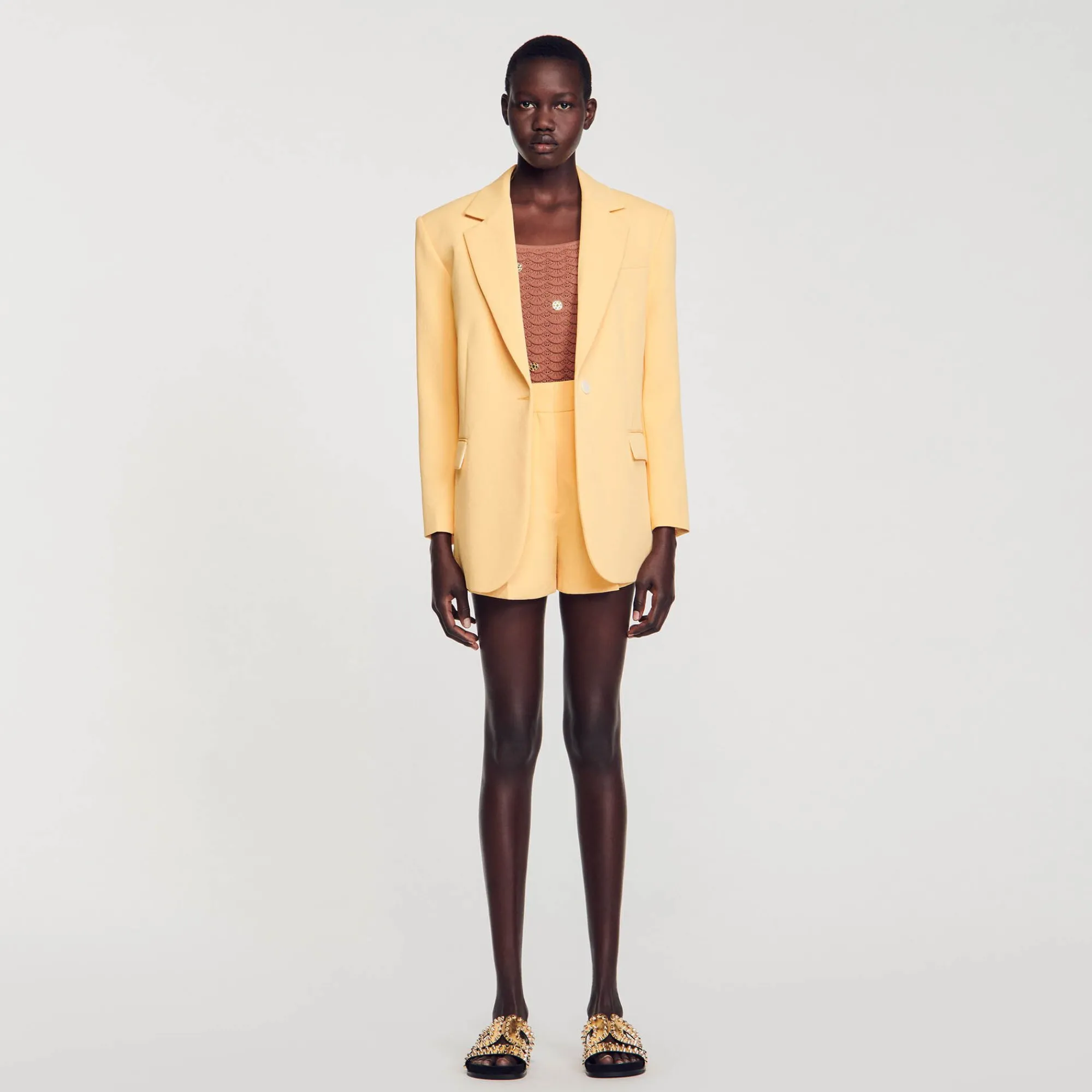 Mulheres Sandro Paris Jaqueta De Terno