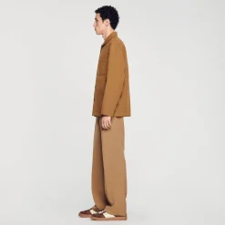 Homem Sandro Paris Jaqueta De Trabalhador