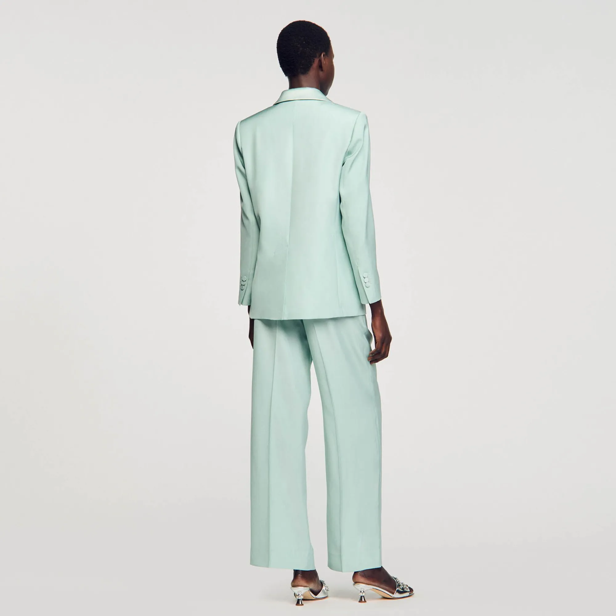 Mulheres Sandro Paris Jaqueta Sob Medida