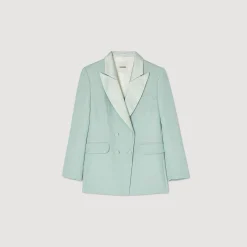 Mulheres Sandro Paris Jaqueta Sob Medida