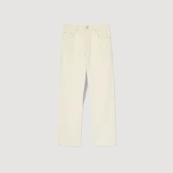 Homem Sandro Paris Jeans De Algodao