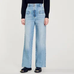 Mulheres Sandro Paris Jeans Largos