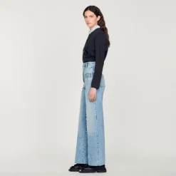 Mulheres Sandro Paris Jeans Largos