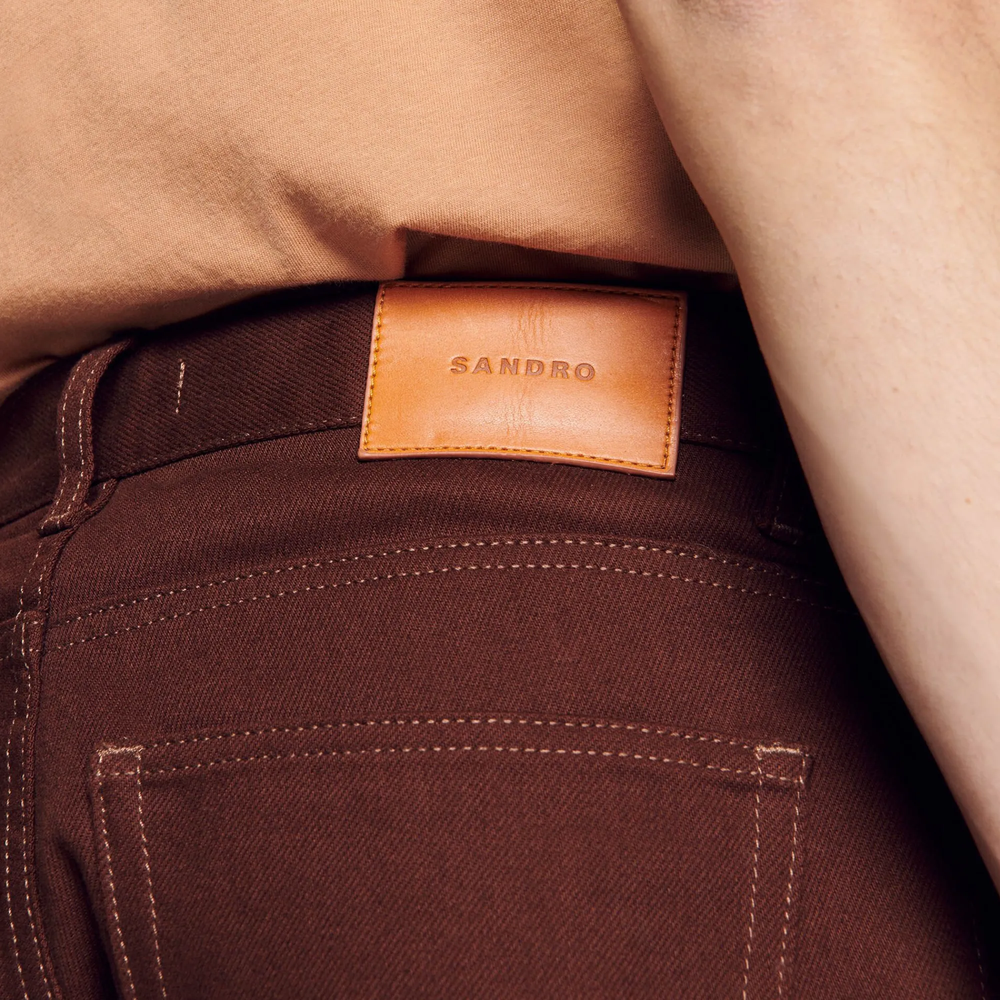 Homem Sandro Paris Jeans Normal