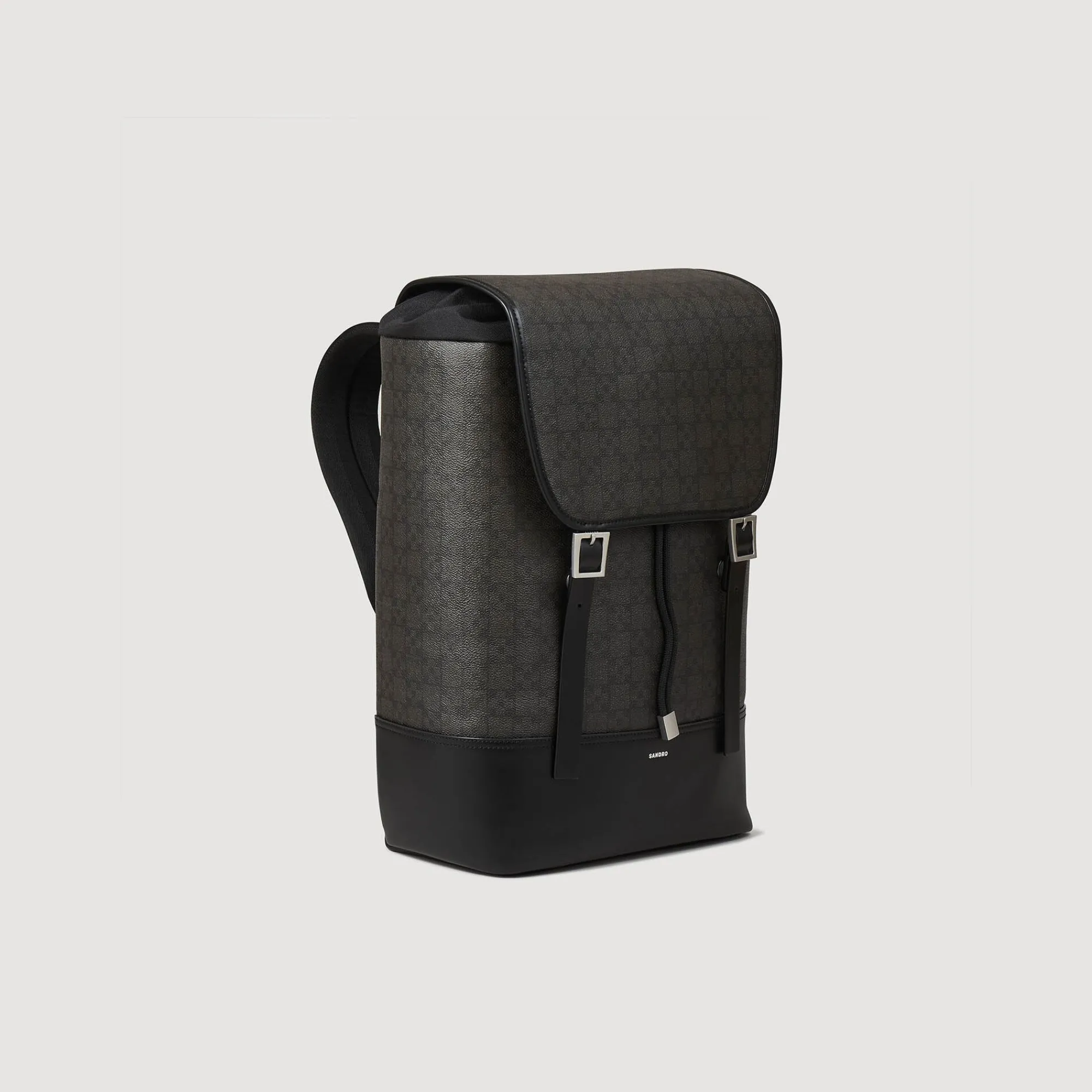 Homem Sandro Paris Mochila De Tecido Impermeavel Com Cruz Quadrada