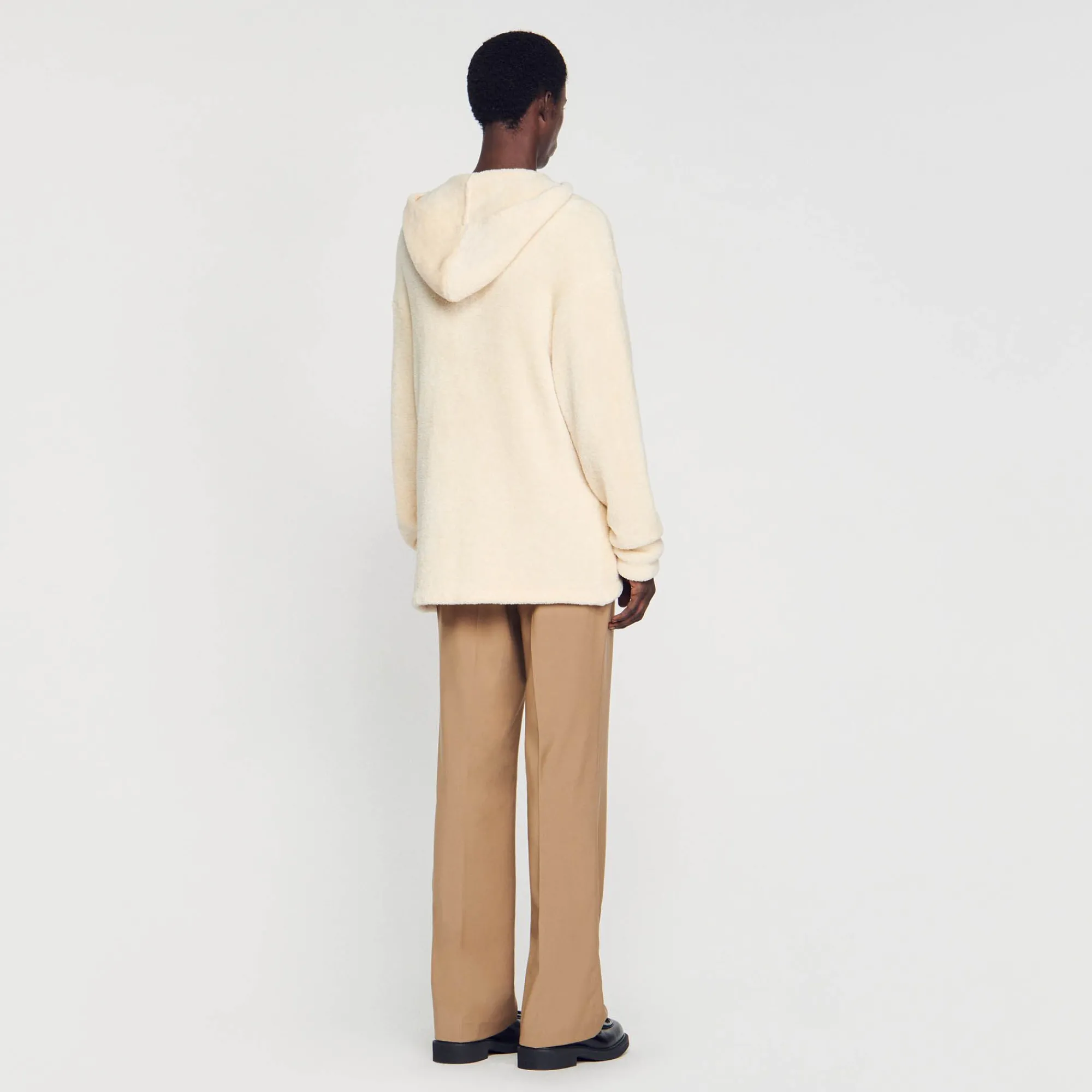 Homem Sandro Paris Moletom Com Capuz De La