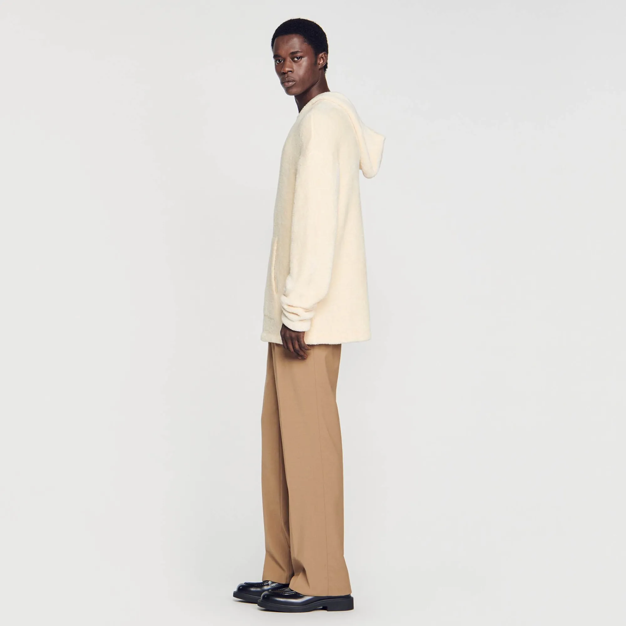 Homem Sandro Paris Moletom Com Capuz De La