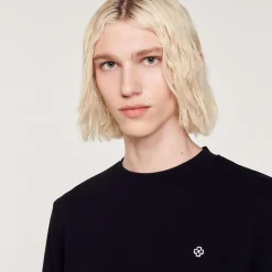 Homem Sandro Paris Moletom Cruzado Quadrado