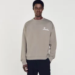 Homem Sandro Paris Moletom Grande