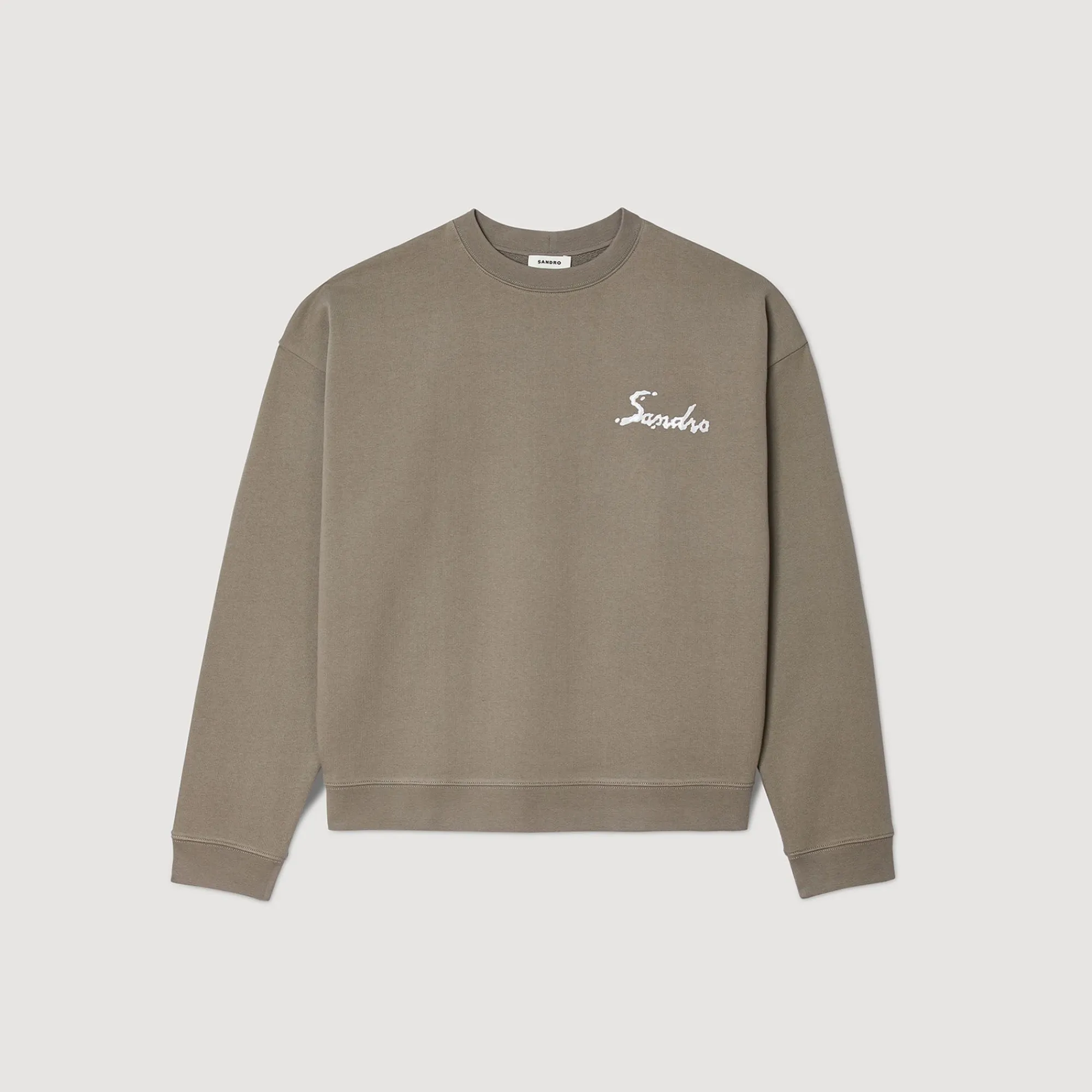 Homem Sandro Paris Moletom Grande