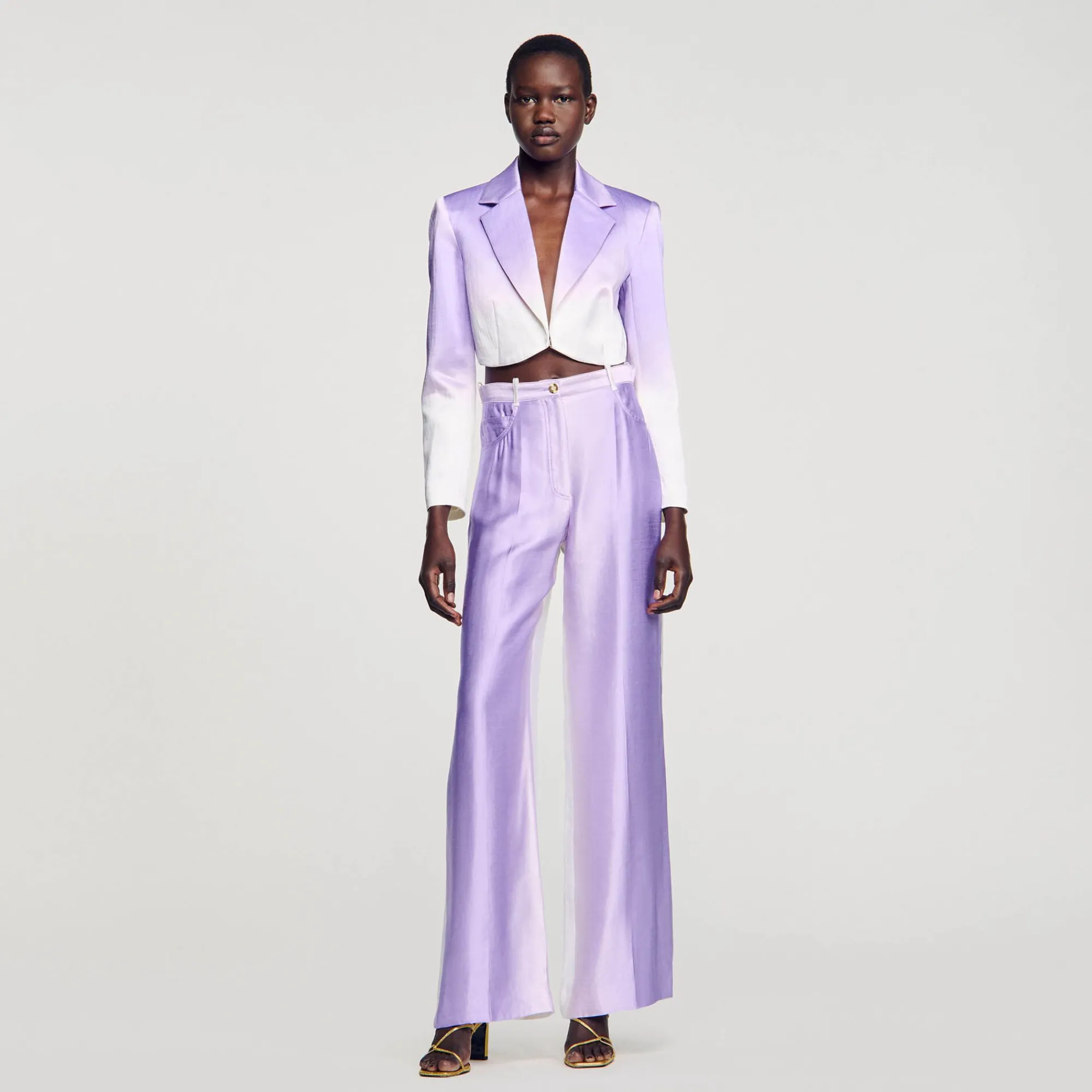 Mulheres Sandro Paris Paleto Curto