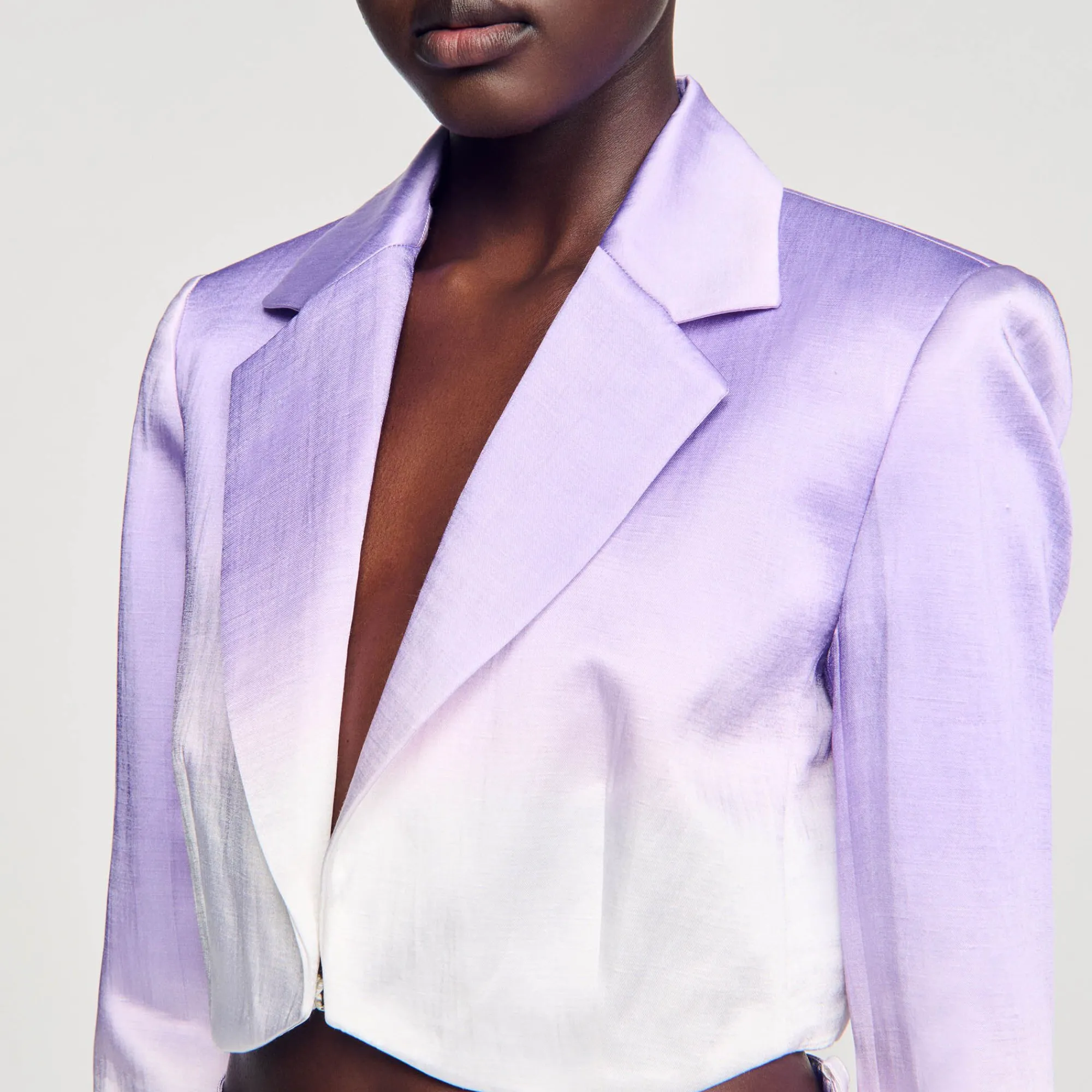 Mulheres Sandro Paris Paleto Curto