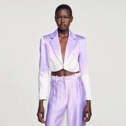 Mulheres Sandro Paris Paleto Curto