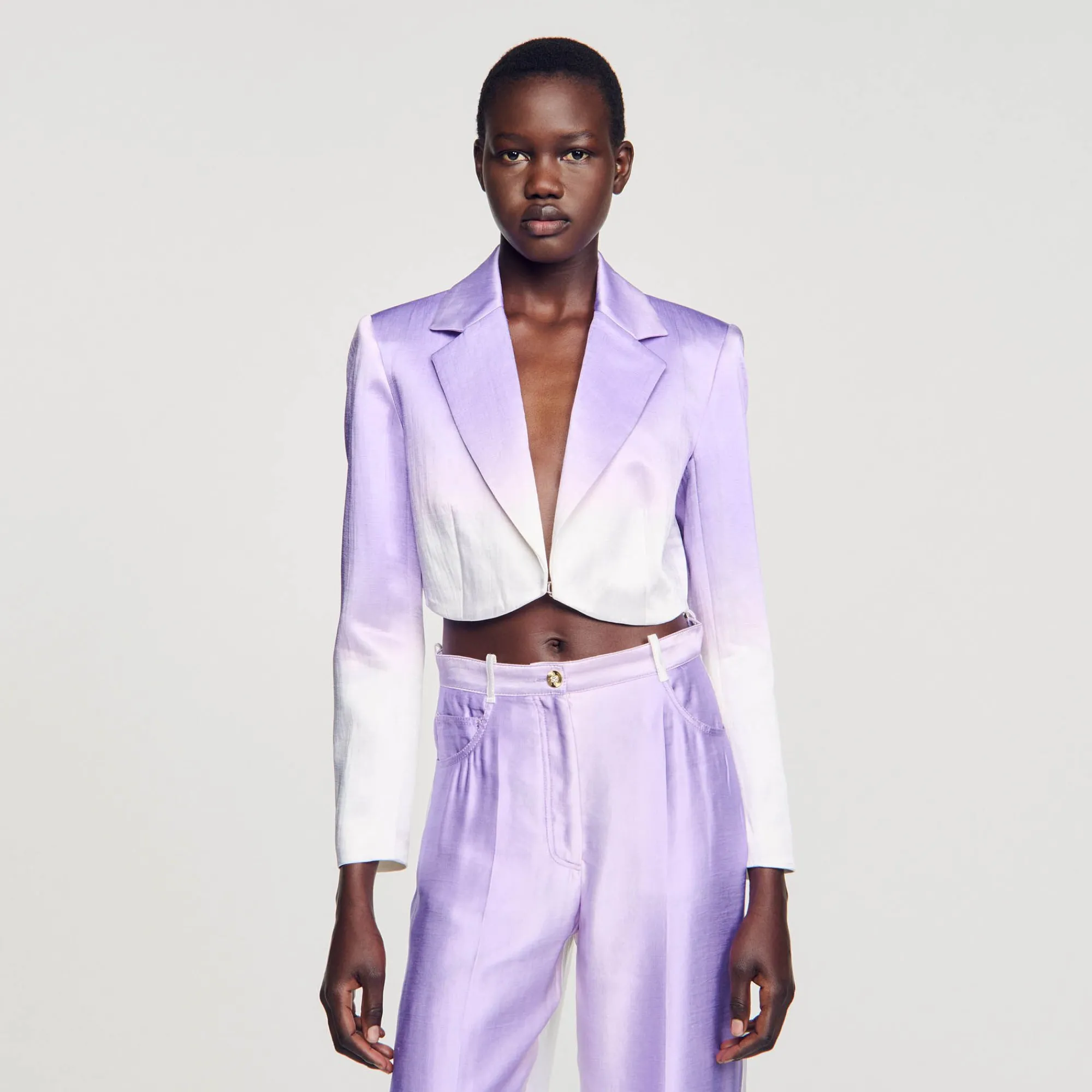 Mulheres Sandro Paris Paleto Curto