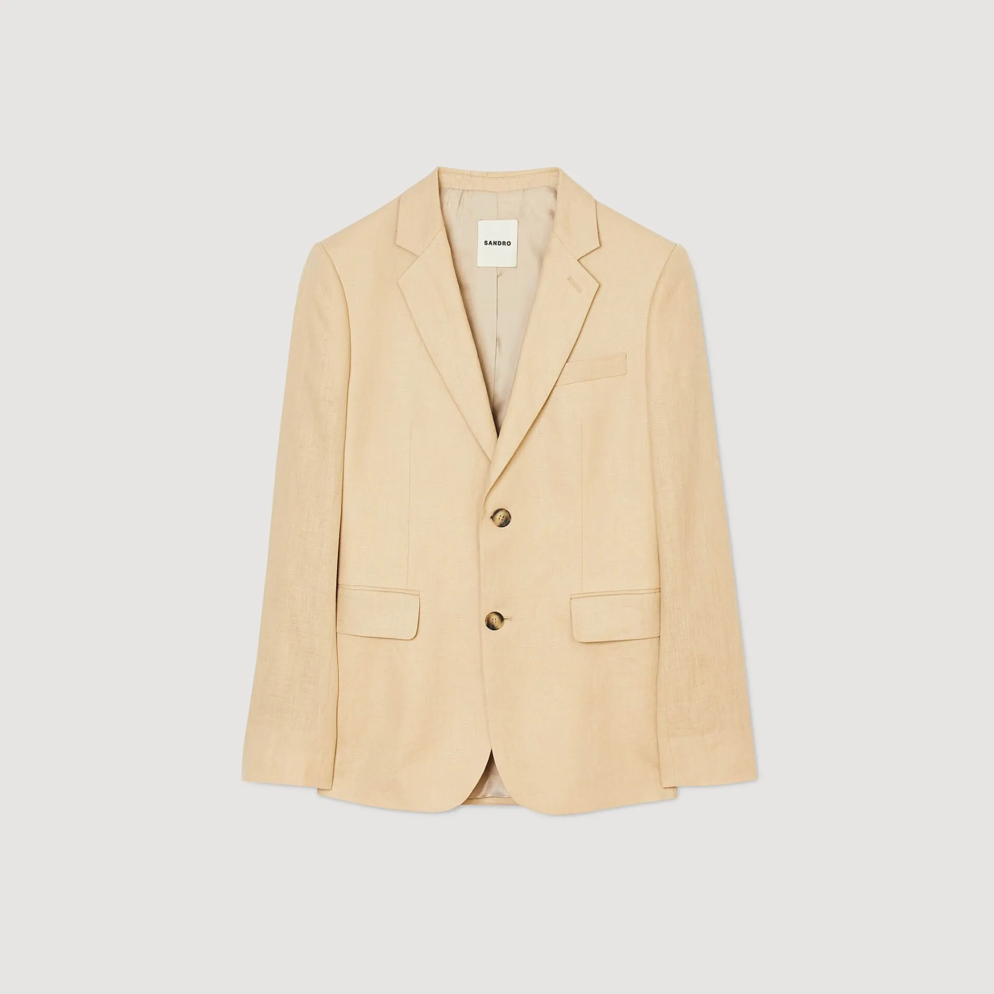 Homem Sandro Paris Paleto De Linho