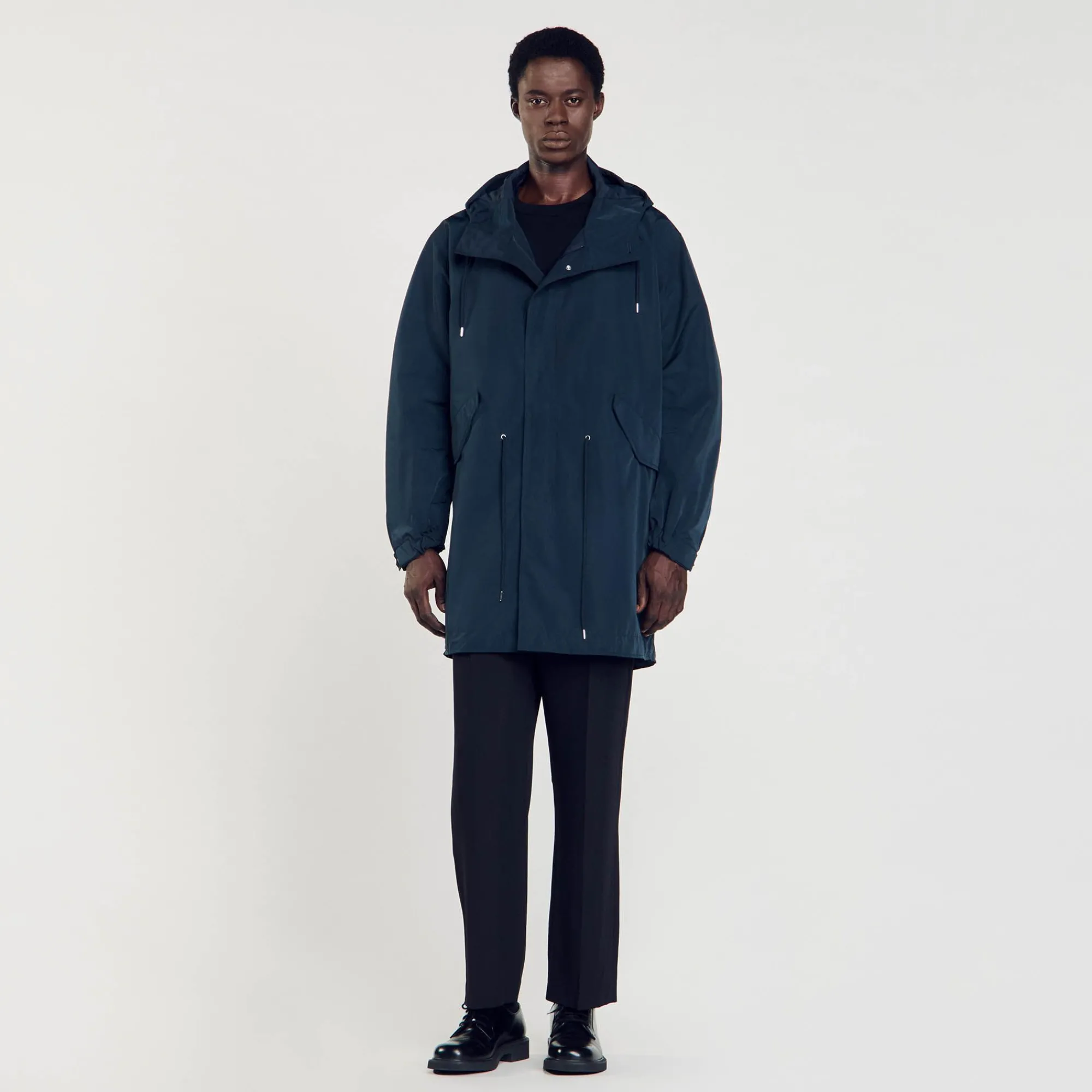 Homem Sandro Paris Parka Longa